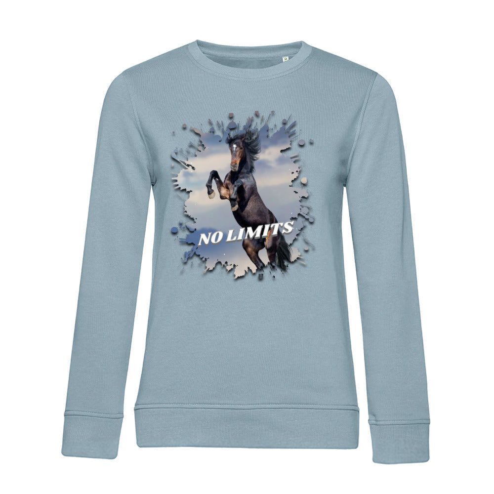 No Limits – Bio-Sweatshirt für Damen