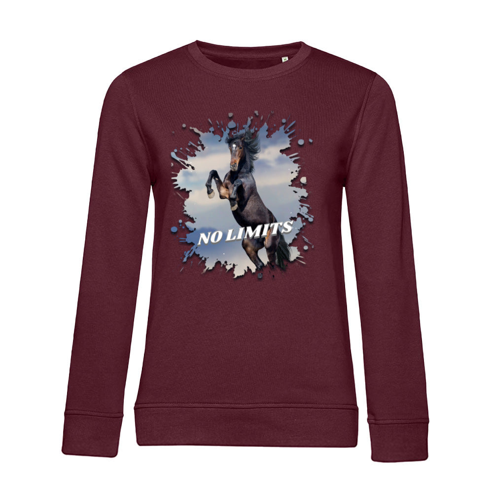 No Limits – Bio-Sweatshirt für Damen