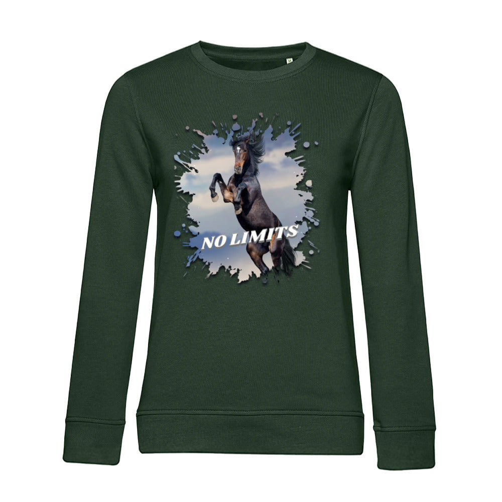 No Limits – Bio-Sweatshirt für Damen