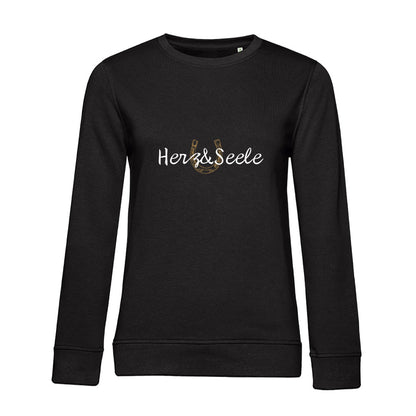 Herzensmagie – Bio-Sweatshirt für Damen