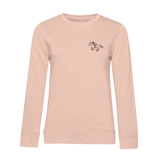 Herz & Huf – Bio-Sweatshirt für Damen