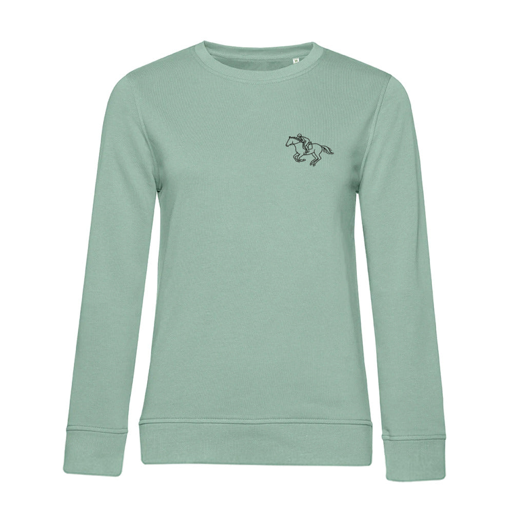 Herz & Huf – Bio-Sweatshirt für Damen