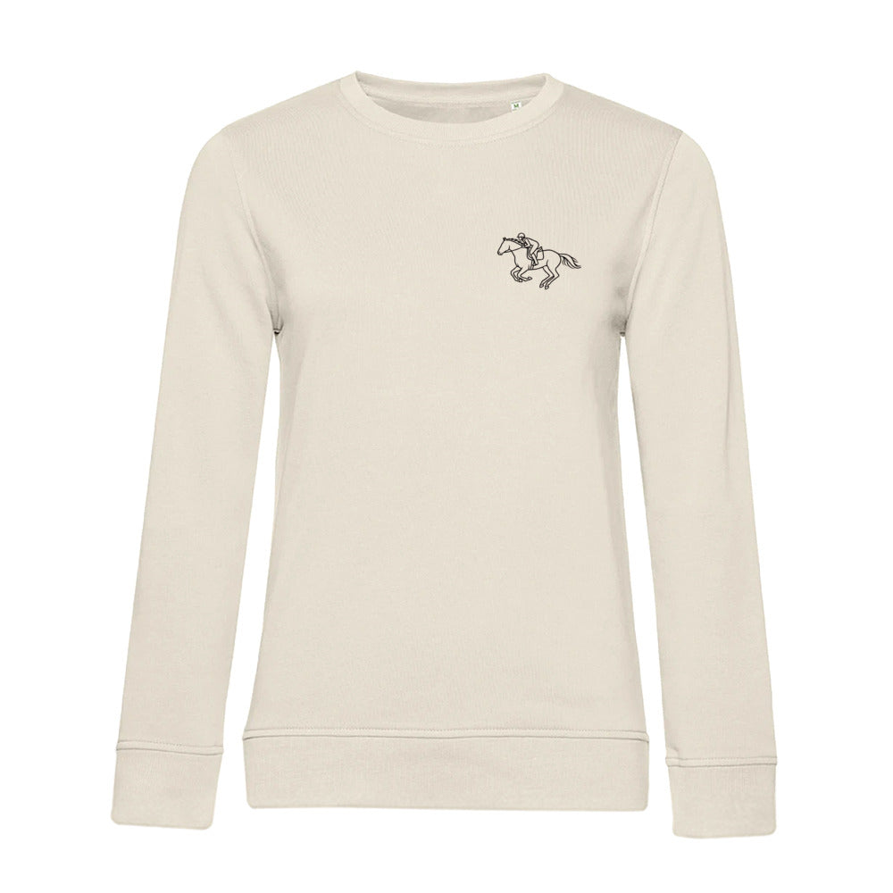 Herz & Huf – Bio-Sweatshirt für Damen