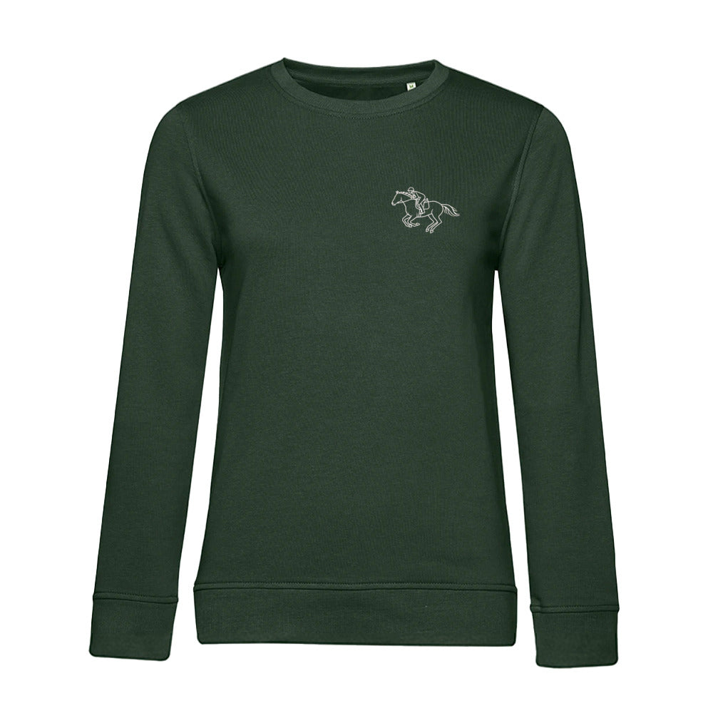 Herz & Huf – Bio-Sweatshirt für Damen