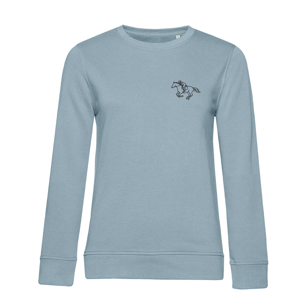 Herz & Huf – Bio-Sweatshirt für Damen