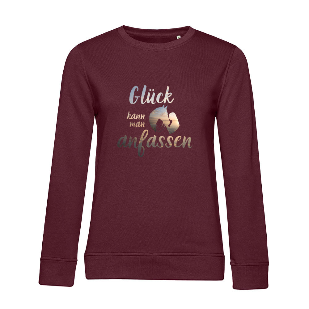 Glück - Bio-Sweatshirt für Damen