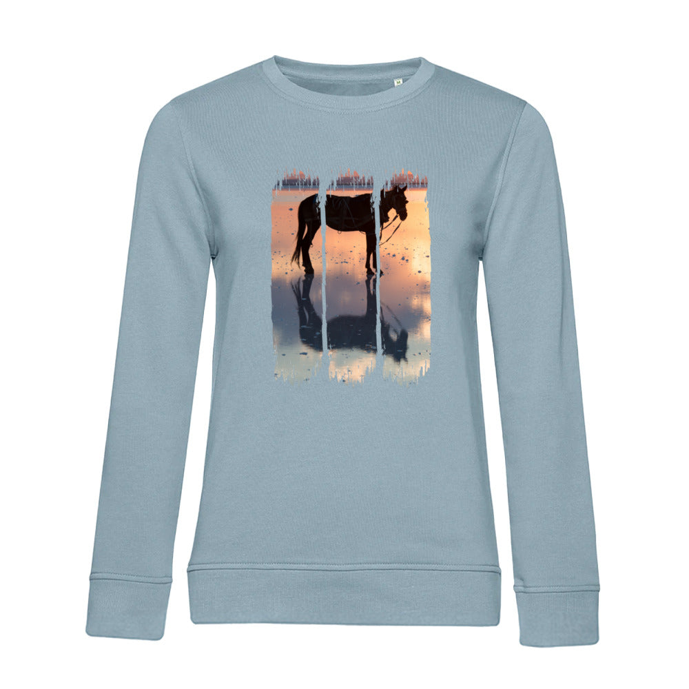 Magic Sunset - Bio-Sweatshirt für Damen