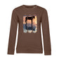 Magic Sunset - Bio-Sweatshirt für Damen