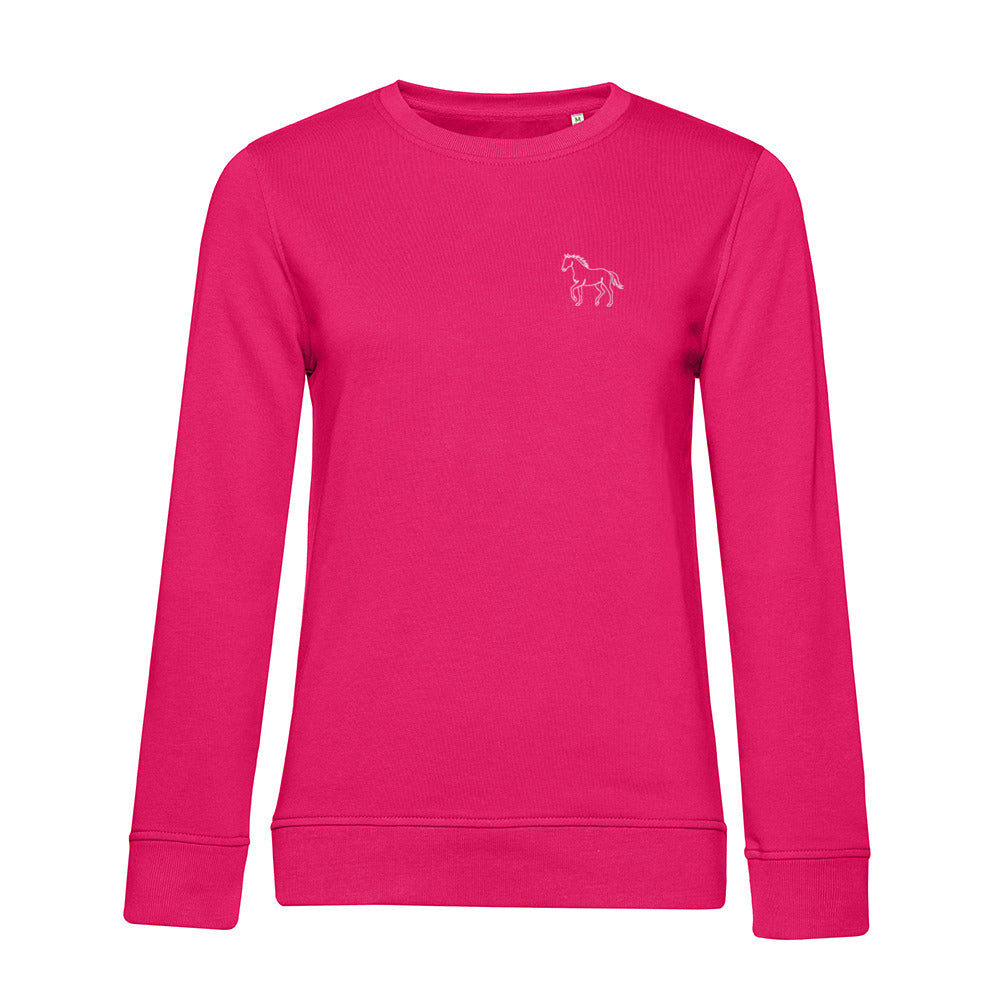 Anmut in Bewegung - Bio-Sweatshirt für Damen