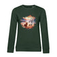 Liebe zu Pferden - Bio-Sweatshirt für Damen