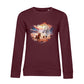 Liebe zu Pferden - Bio-Sweatshirt für Damen