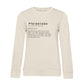 Pferdeliebe - Bio-Sweatshirt für Damen