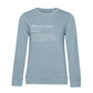 Pferdeliebe - Bio-Sweatshirt für Damen