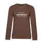 Ohne Pferd - Bio-Sweatshirt für Damen