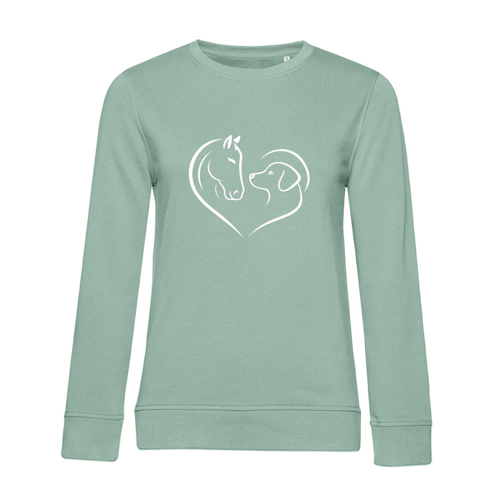 Herzensfreunde - Bio-Sweatshirt für Damen