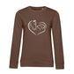 Herzensfreunde - Bio-Sweatshirt für Damen