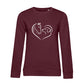 Herzensfreunde - Bio-Sweatshirt für Damen