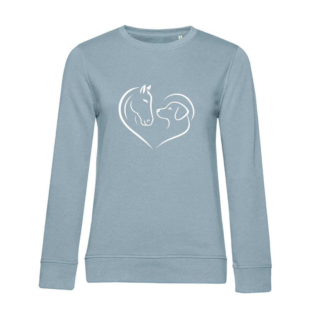 Herzensfreunde - Bio-Sweatshirt für Damen