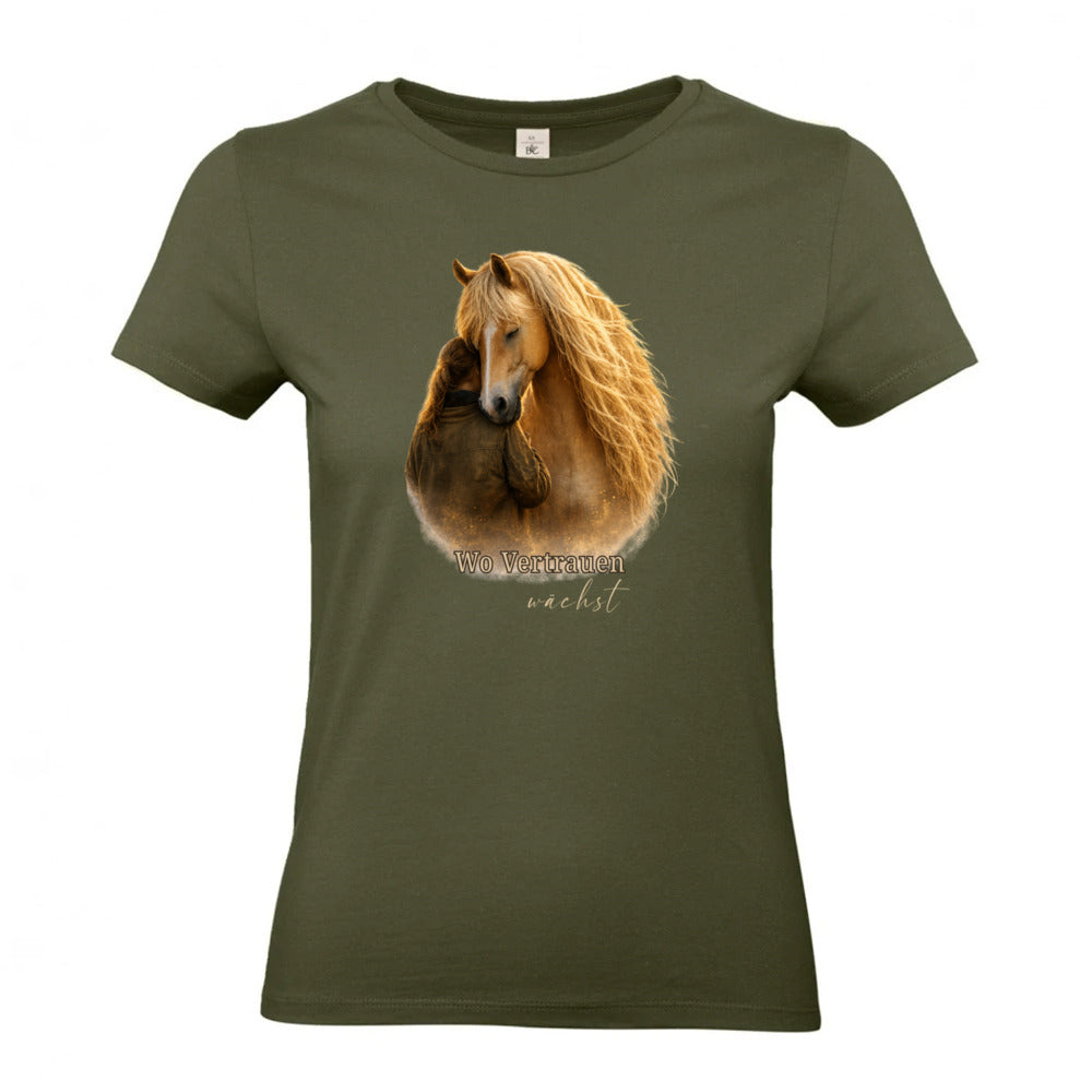 Wo Vertrauen wächst - T-Shirt für Damen