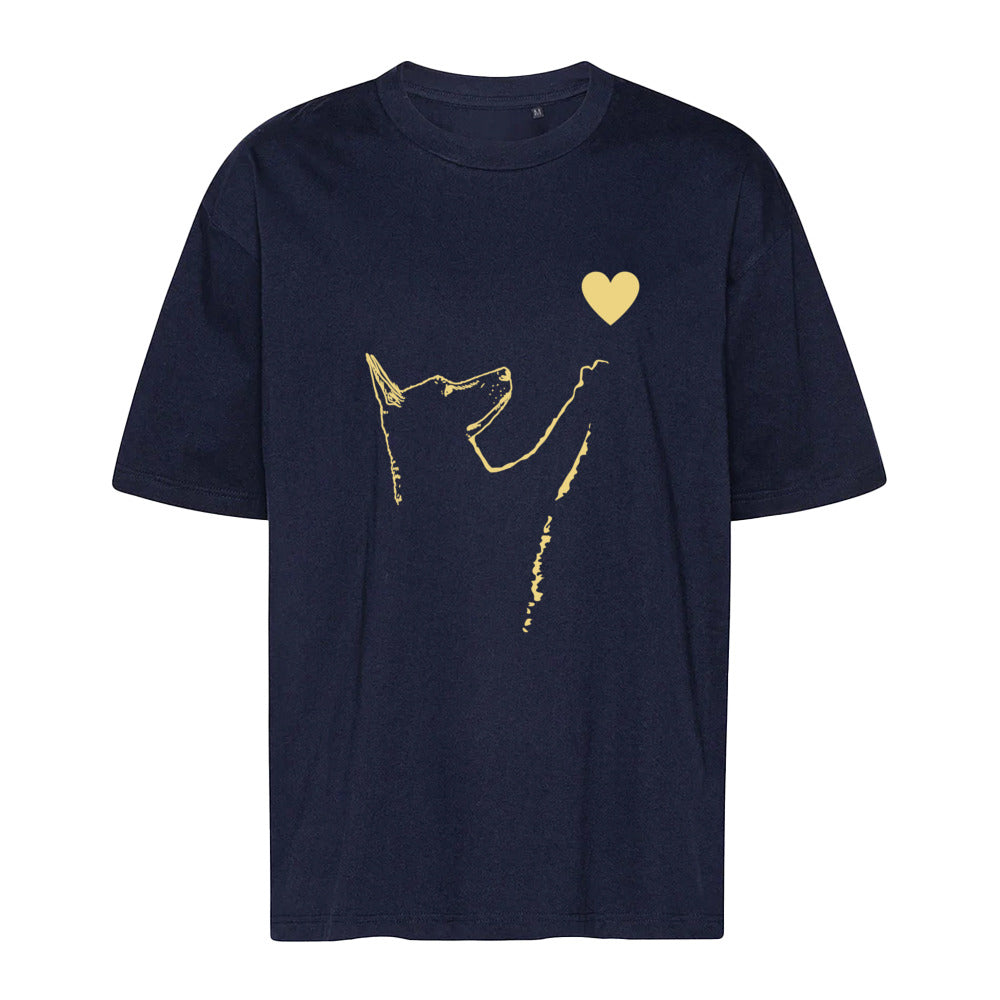 Liebe Hund - Oversize T-Shirt - Unisex