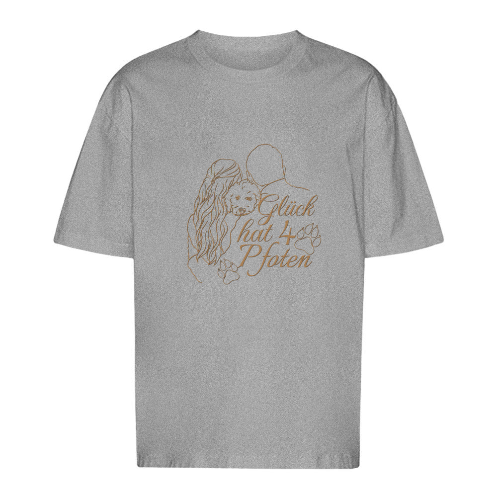 Vier Pfoten - Oversize T-Shirt - Unisex