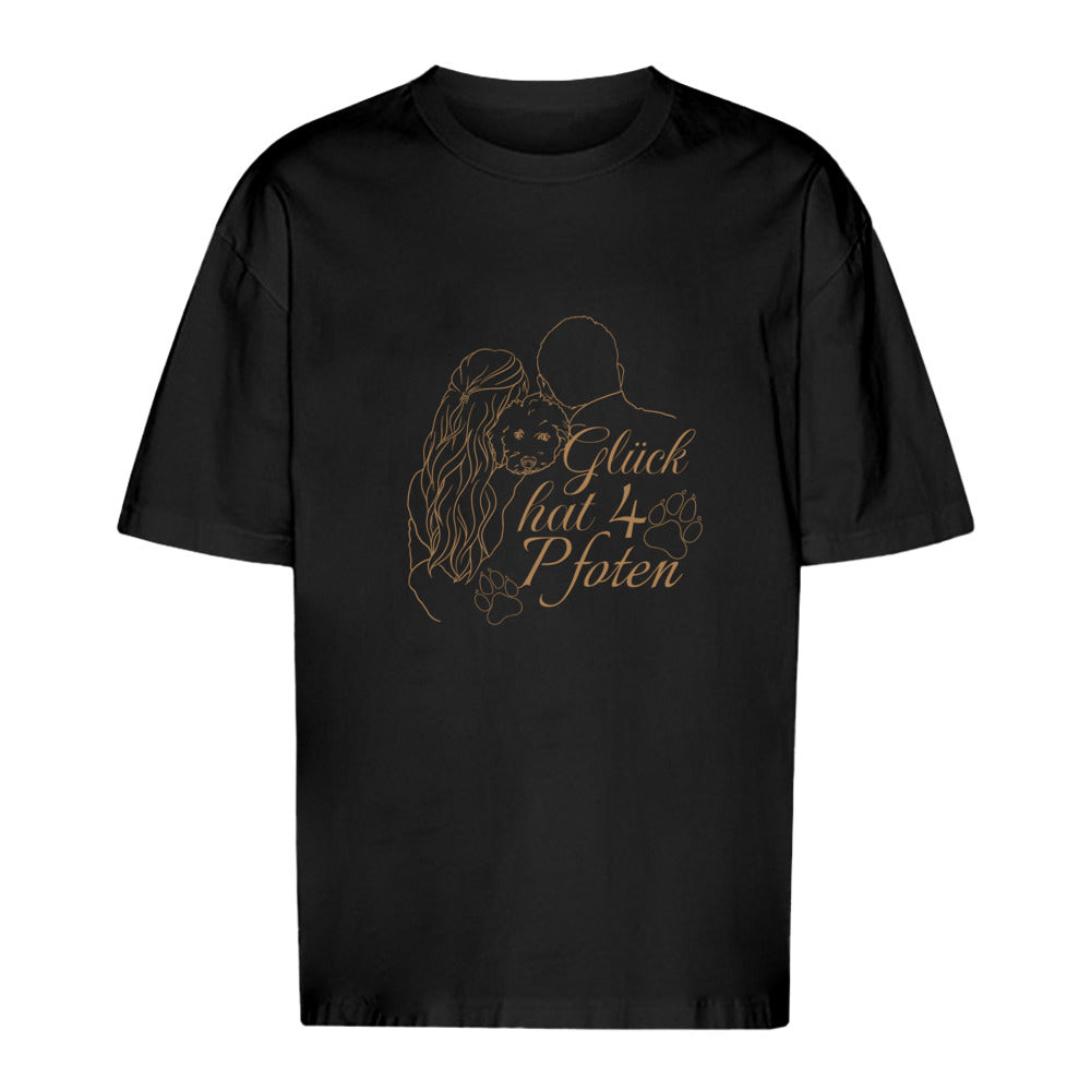 Vier Pfoten - Oversize T-Shirt - Unisex