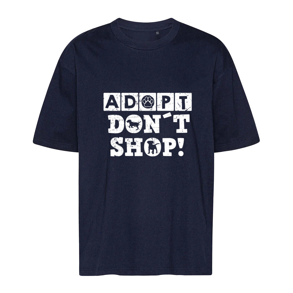 Adopt Don't Shop - Oversize T-Shirt - Unisex