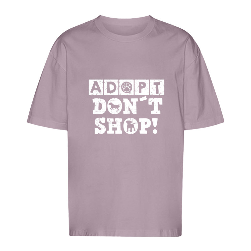 Adopt Don't Shop - Oversize T-Shirt - Unisex