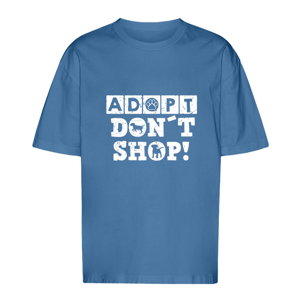 Adopt Don't Shop - Oversize T-Shirt - Unisex