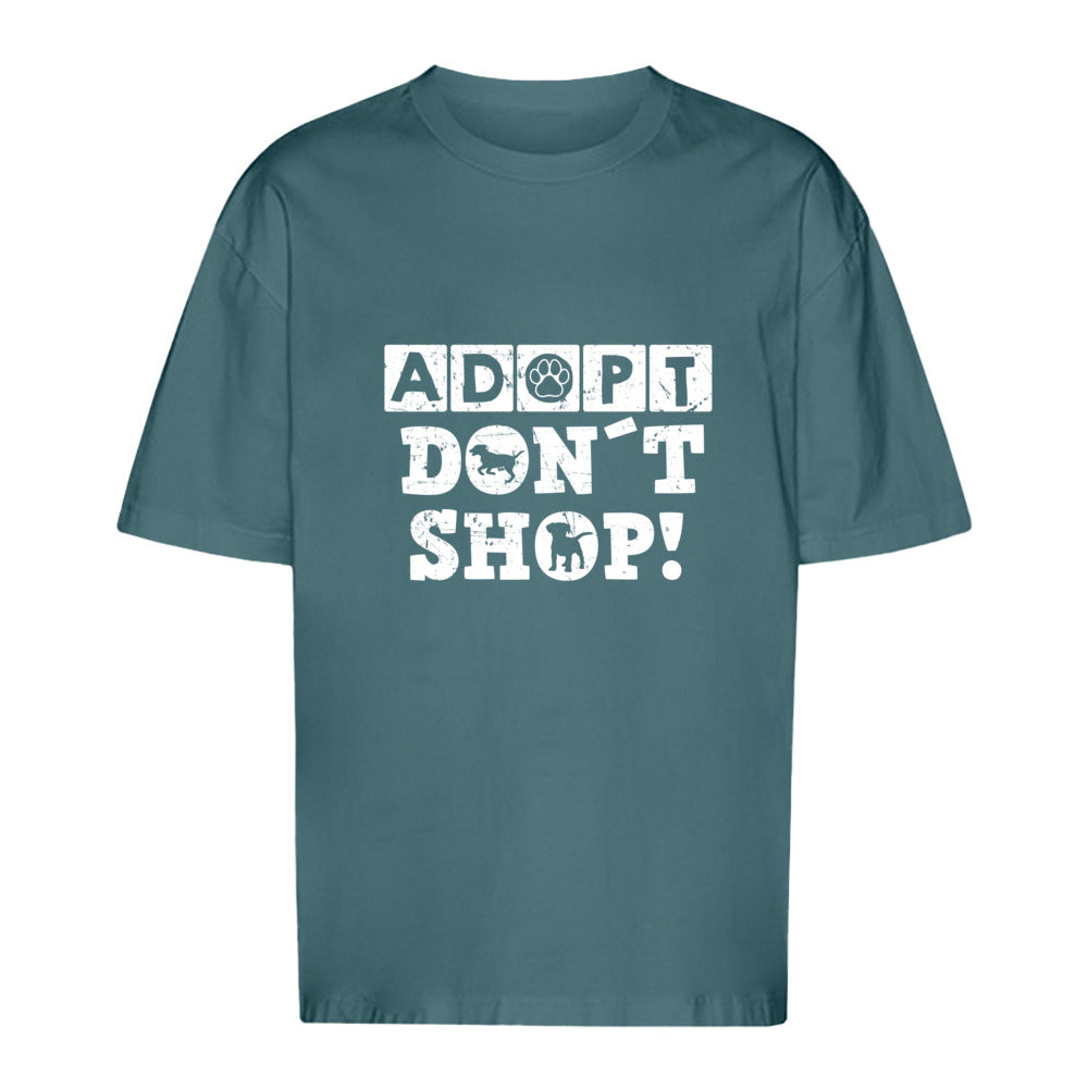 Adopt Don't Shop - Oversize T-Shirt - Unisex