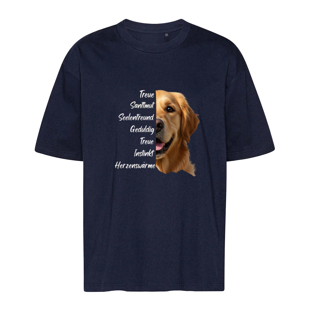 Golden Retriever - Oversize T-Shirt-Unisex