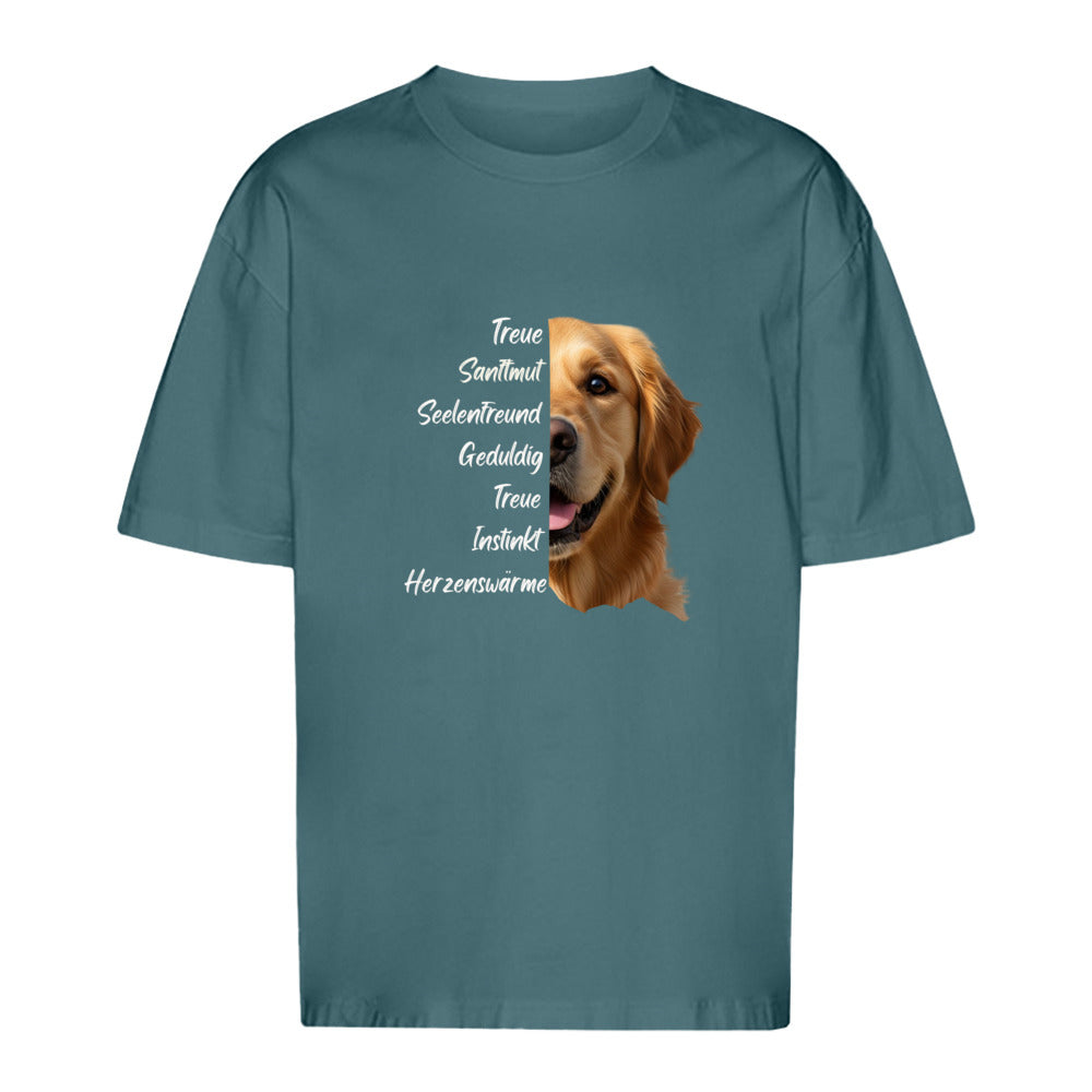 Golden Retriever - Oversize T-Shirt-Unisex