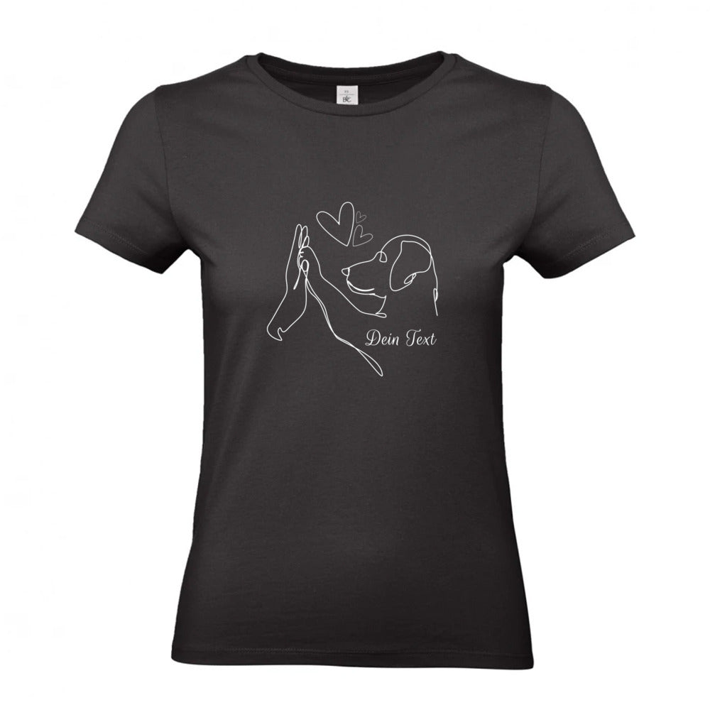 Wahre Liebe - T-Shirt für Damen-Dein Wunschtext