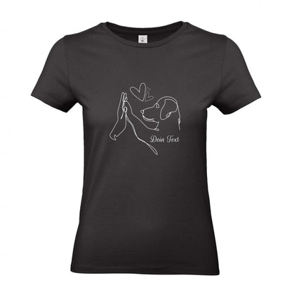 Wahre Liebe - T-Shirt für Damen-Dein Wunschtext