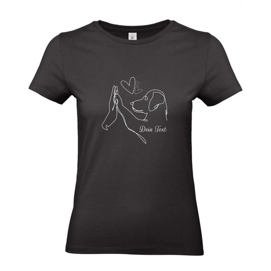 Wahre Liebe - T-Shirt für Damen-Dein Wunschtext