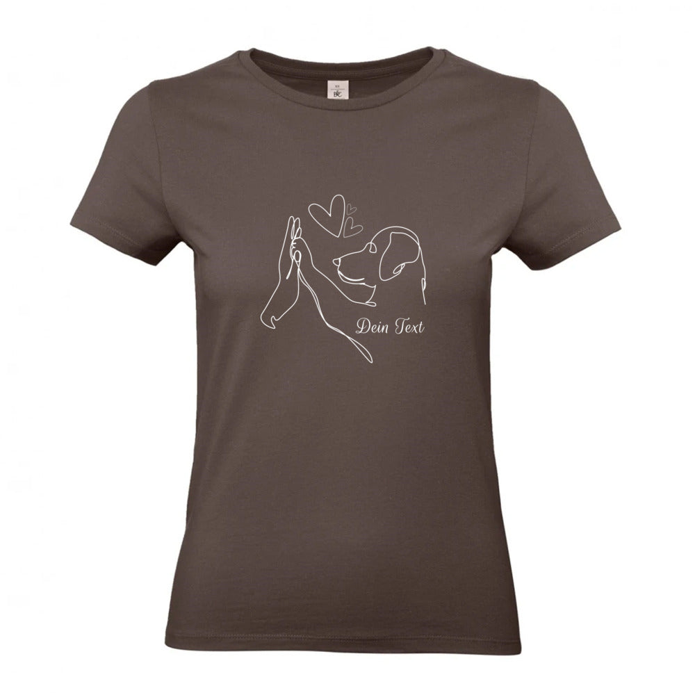Wahre Liebe - T-Shirt für Damen-Dein Wunschtext