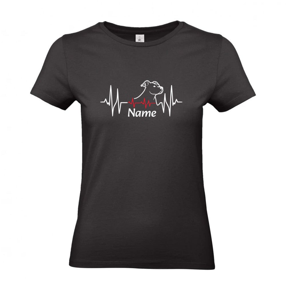 Loyal Heart |Personalisiert|- T-Shirt für Damen