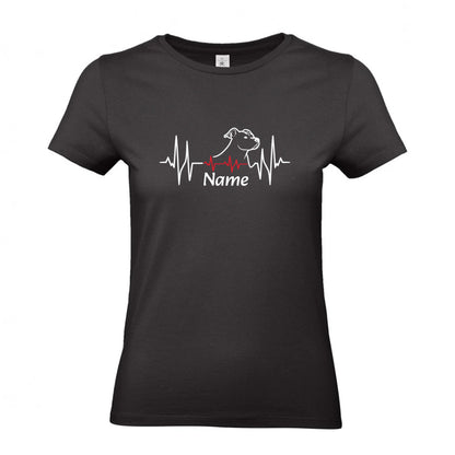 Loyal Heart |Personalisiert|- T-Shirt für Damen