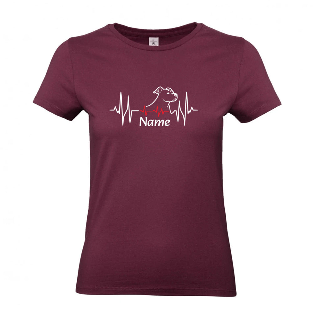 Loyal Heart |Personalisiert|- T-Shirt für Damen