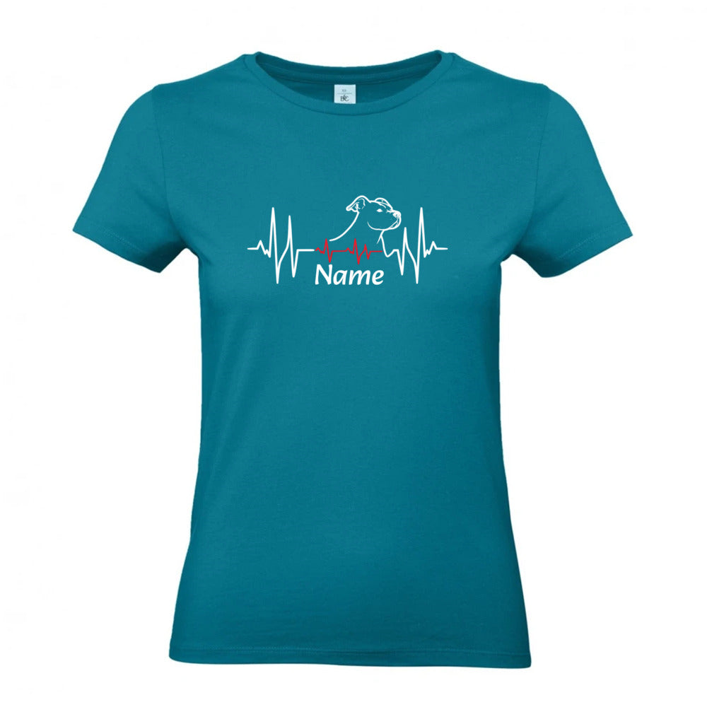 Loyal Heart |Personalisiert|- T-Shirt für Damen