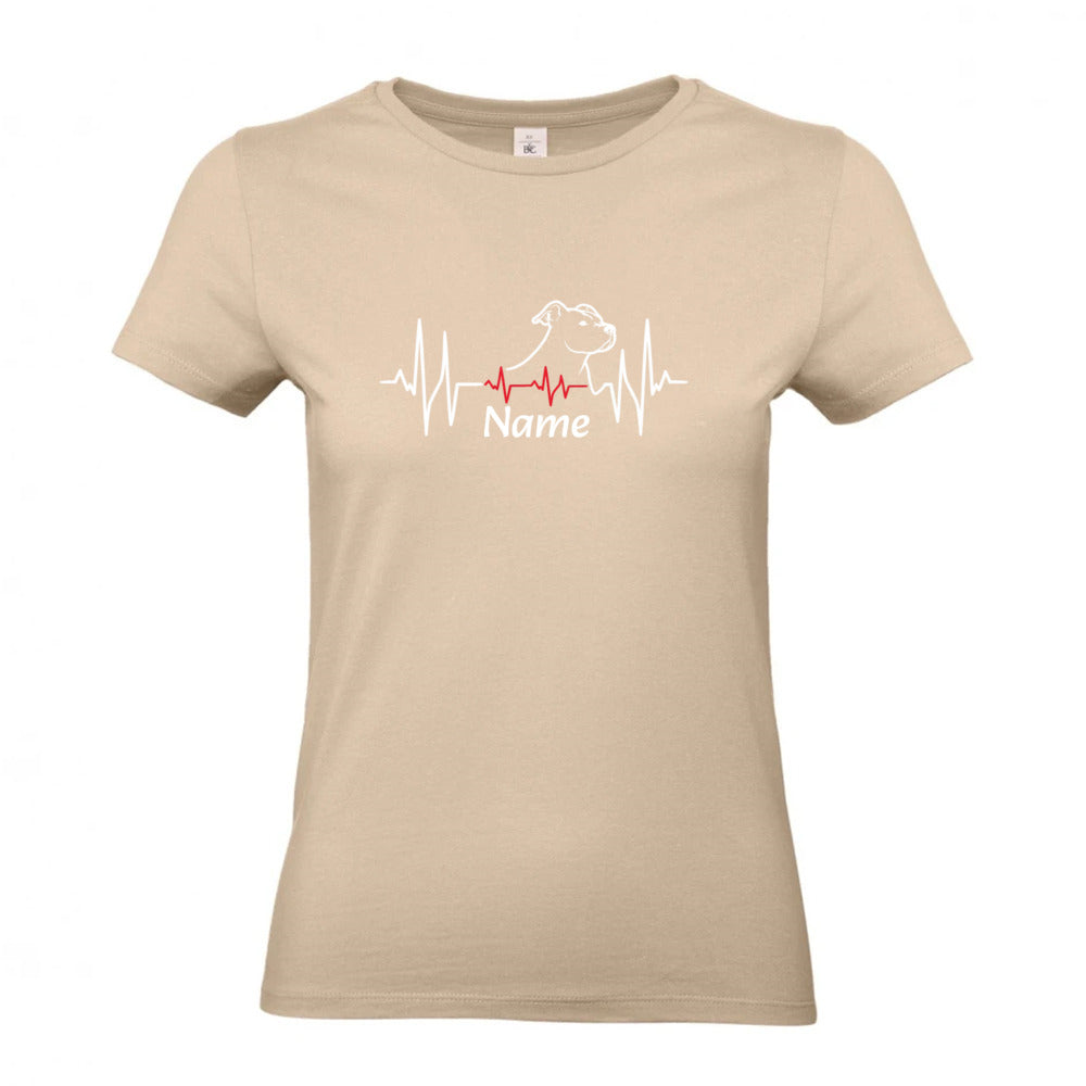 Loyal Heart |Personalisiert|- T-Shirt für Damen