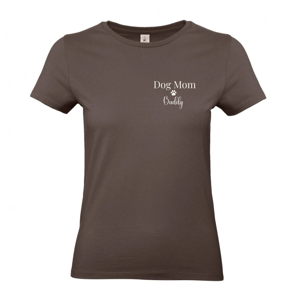 Dog Mom Shirt |Personalisiert| für Damen