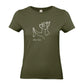 Chihuahua Team - T-Shirt für Damen-Dein Wunschtext