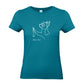Chihuahua Team - T-Shirt für Damen-Dein Wunschtext