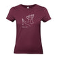 Chihuahua Team - T-Shirt für Damen-Dein Wunschtext