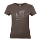 Chihuahua Team - T-Shirt für Damen-Dein Wunschtext