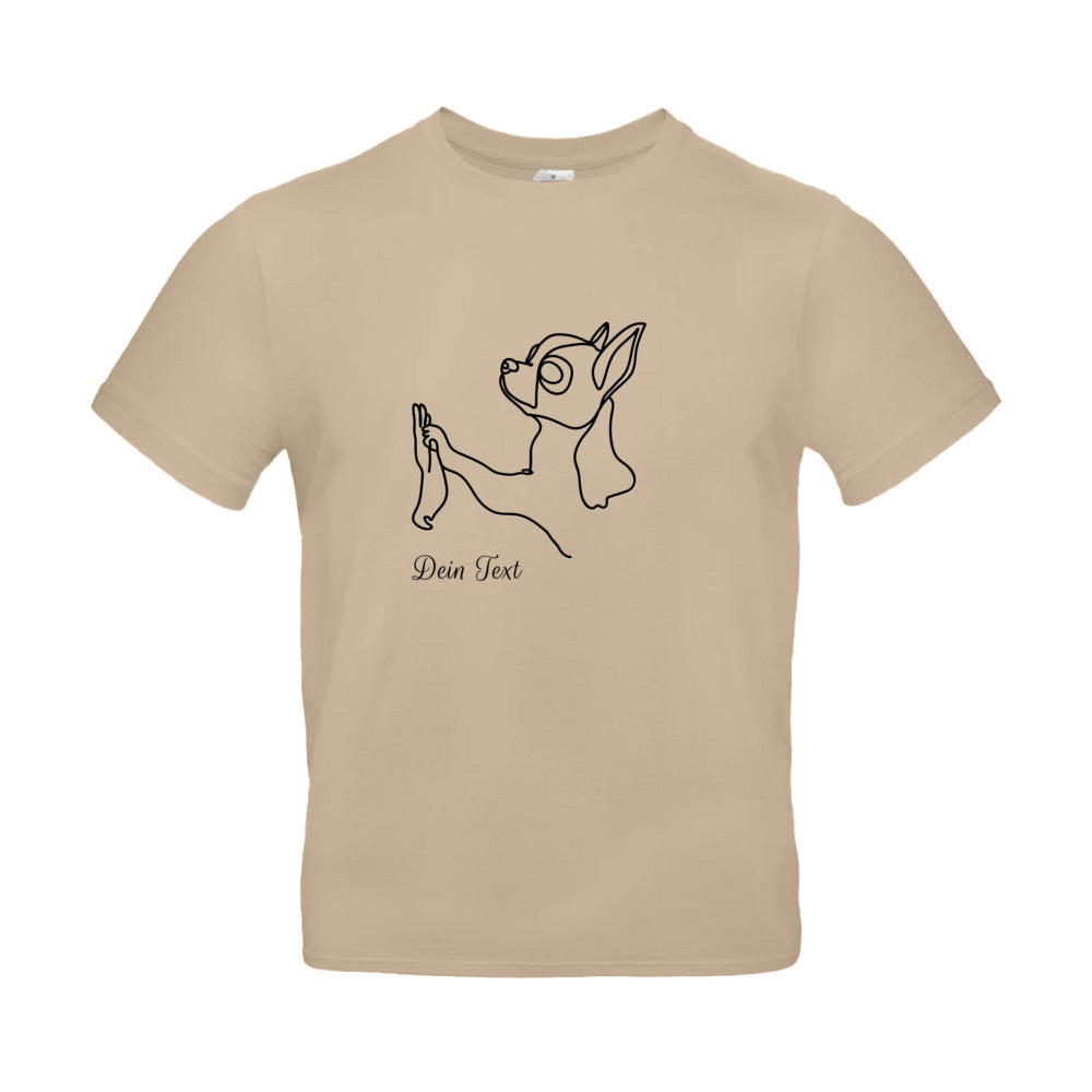 Chihuahua Team - T-Shirt für Herren-Dein Wunschtext