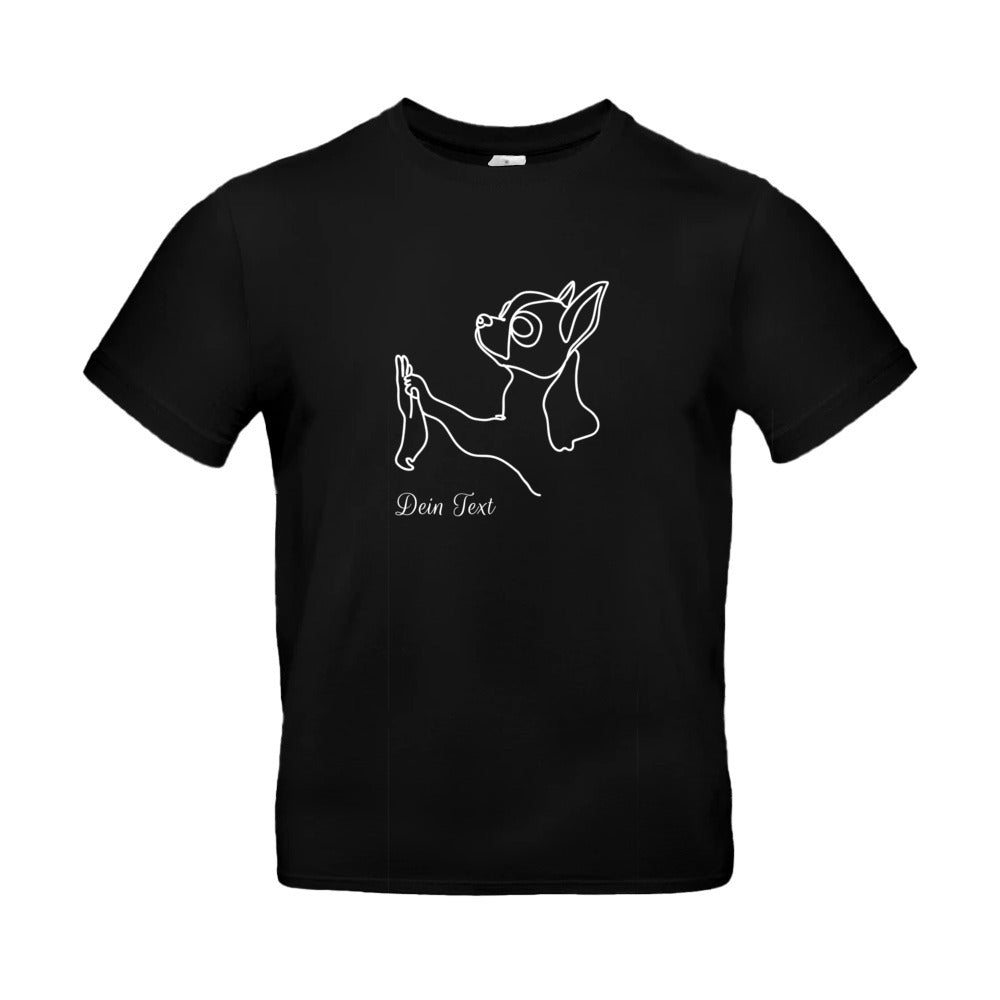 Chihuahua Team - T-Shirt für Herren-Dein Wunschtext