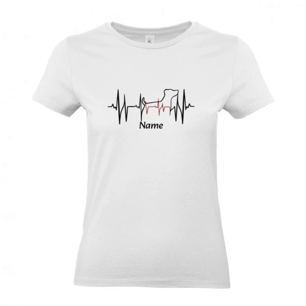 Lebenslinie - T-Shirt für Damen | Personalisiert