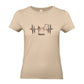 Lebenslinie - T-Shirt für Damen | Personalisiert